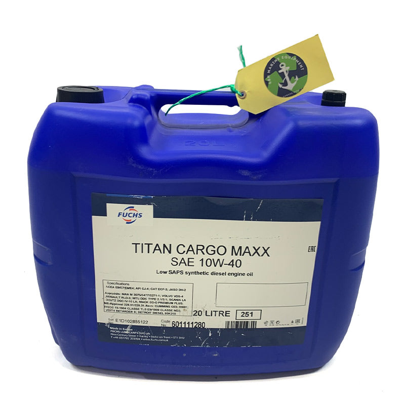 Fuchs Titan Cargo Maxx Motorolie 10w40 20Ltr